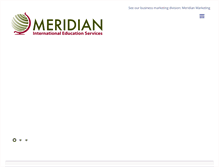 Tablet Screenshot of meridian-education.com